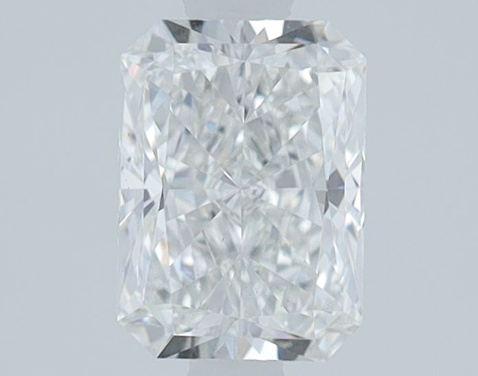 0.93 Carat Radiant Lab Diamond with  Cut Diamond in 14KT  view 1
