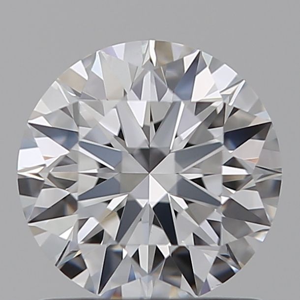 1.01 Carat Round Lab Diamond with  Cut Diamond in 14KT  view 1
