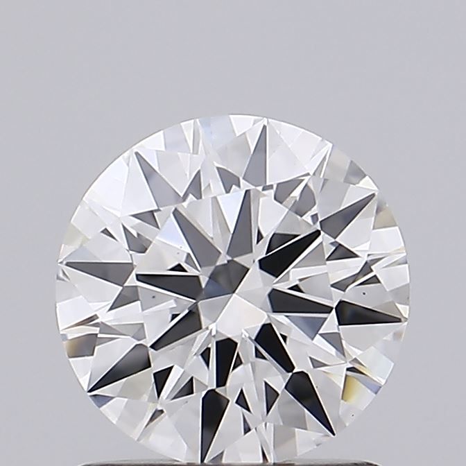 1.0 Carat Round Lab Diamond with  Cut Diamond in 14KT  view 1
