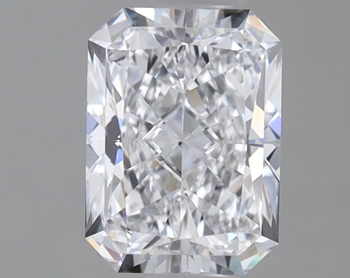 1.0 Carat Radiant Lab Diamond with  Cut Diamond in 14KT  view 1
