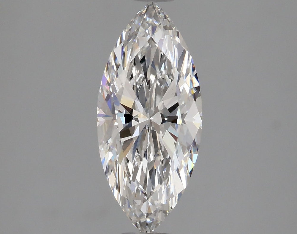 1.14 Carat Marquise Lab Diamond with  Cut Diamond in 14KT  view 1
