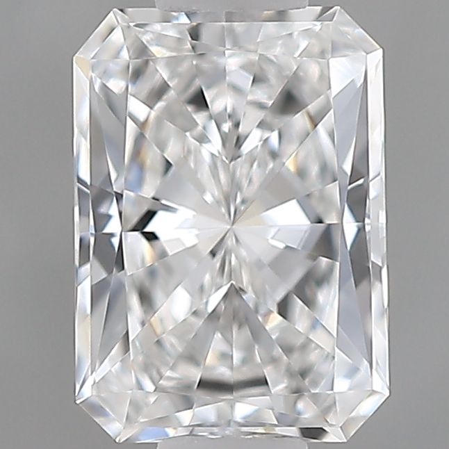 0.5 Carat Radiant Natural Diamond with  Cut Diamond in 14KT  view 1
