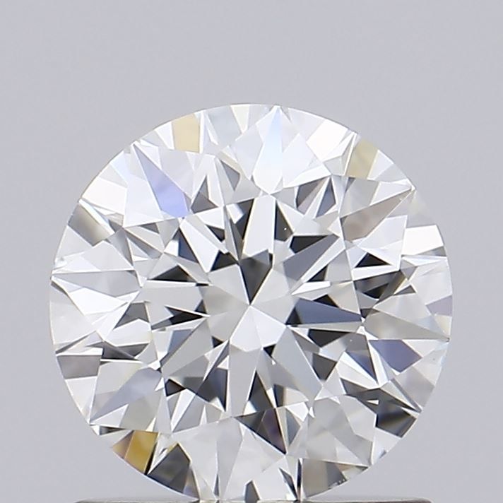 1.01 Carat Round Lab Diamond with  Cut Diamond in 14KT  view 1
