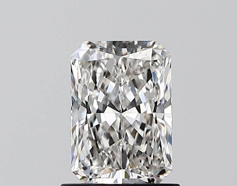 1.06 Carat Radiant Lab Diamond with  Cut Diamond in 14KT  view 1
