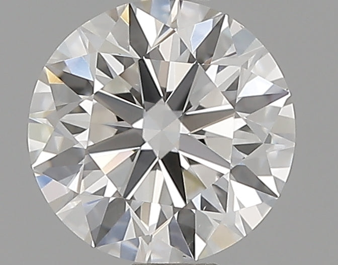 0.75 Carat Round Natural Diamond with  Cut Diamond in 14KT  view 1
