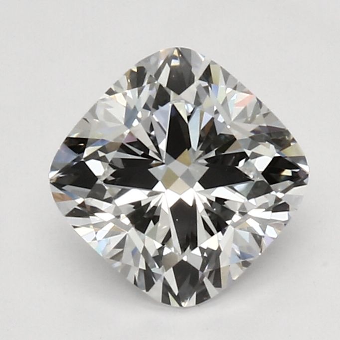 1.5 Carat Cushion Lab Diamond with  Cut Diamond in 14KT  view 1
