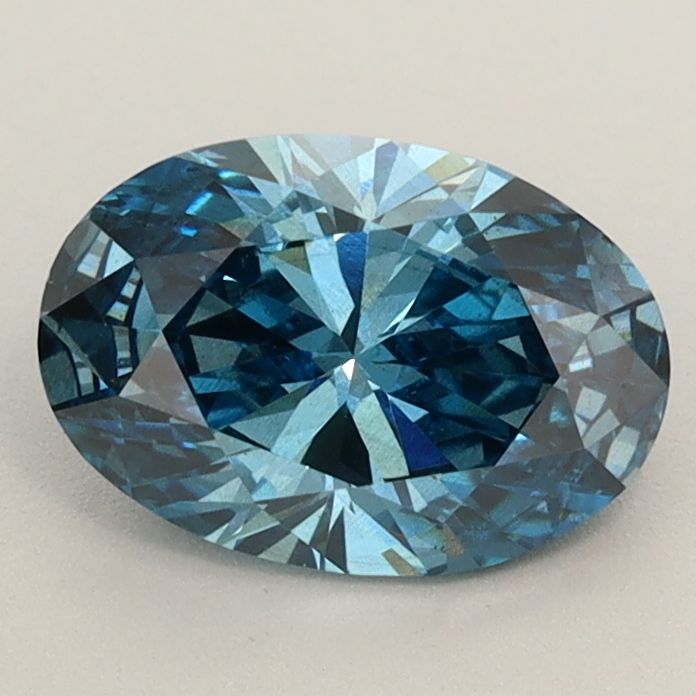 1.1 Carat Oval Lab Diamond with  Cut Diamond in 14KT  view 1
