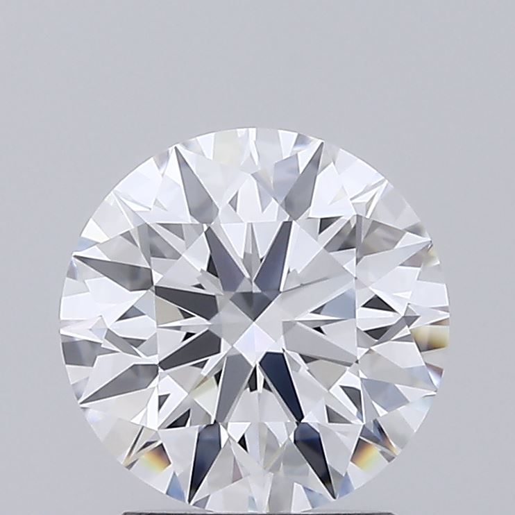 2.0 Carat Round Lab Diamond with  Cut Diamond in 14KT  view 1
