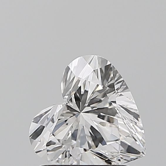 1.13 Carat Heart Lab Diamond with  Cut Diamond in 14KT  view 1
