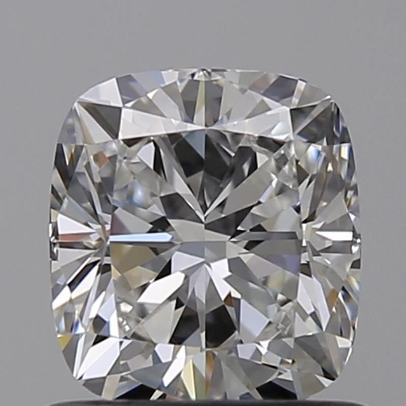 0.83 Carat CUSHION Natural Diamond with  Cut Diamond in 14KT  view 1
