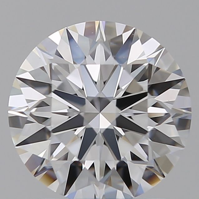 1.25 Carat Round Lab Diamond with  Cut Diamond in 14KT  view 1
