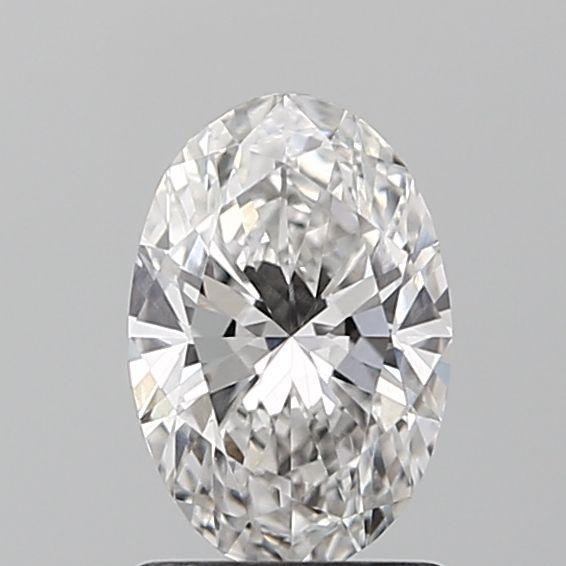 1.18 Carat Oval Lab Diamond with  Cut Diamond in 14KT  view 1
