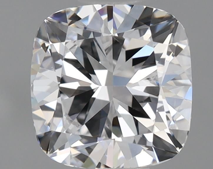 1.57 Carat Cushion Lab Diamond with  Cut Diamond in 14KT  view 1
