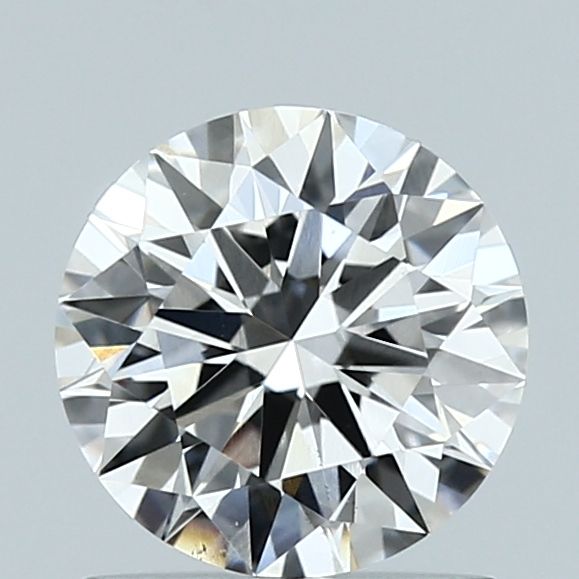 0.9 Carat Round Lab Diamond with  Cut Diamond in 14KT  view 1
