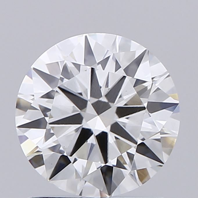 1.11 Carat Round Lab Diamond with  Cut Diamond in 14KT  view 1
