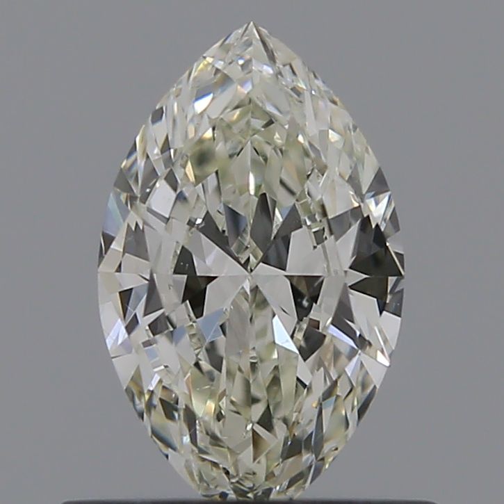0.5 Carat Marquise Natural Diamond with  Cut Diamond in 14KT  view 1
