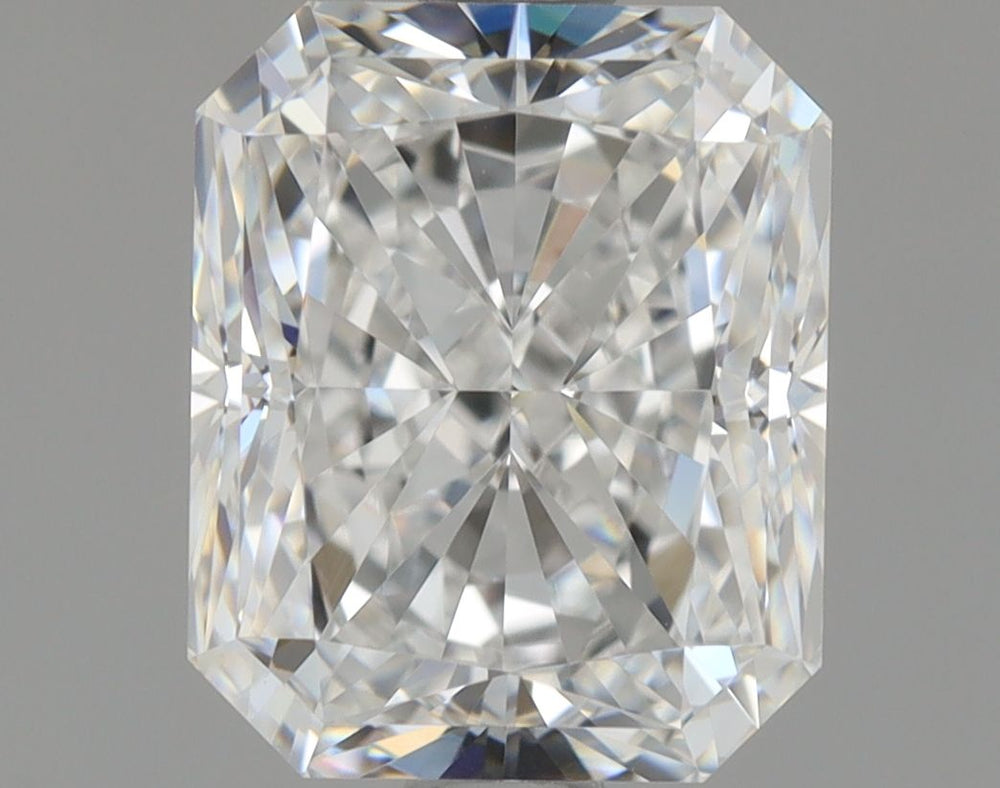 1.51 Carat Radiant Natural Diamond with  Cut Diamond in 14KT  view 1
