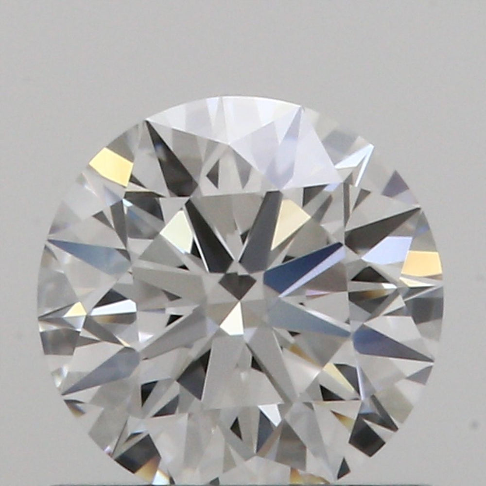 0.63 Carat Round Natural Diamond with  Cut Diamond in 14KT  view 1
