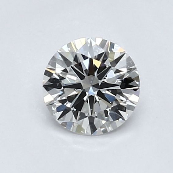 0.64 Carat Round Lab Diamond with  Cut Diamond in 14KT  view 1
