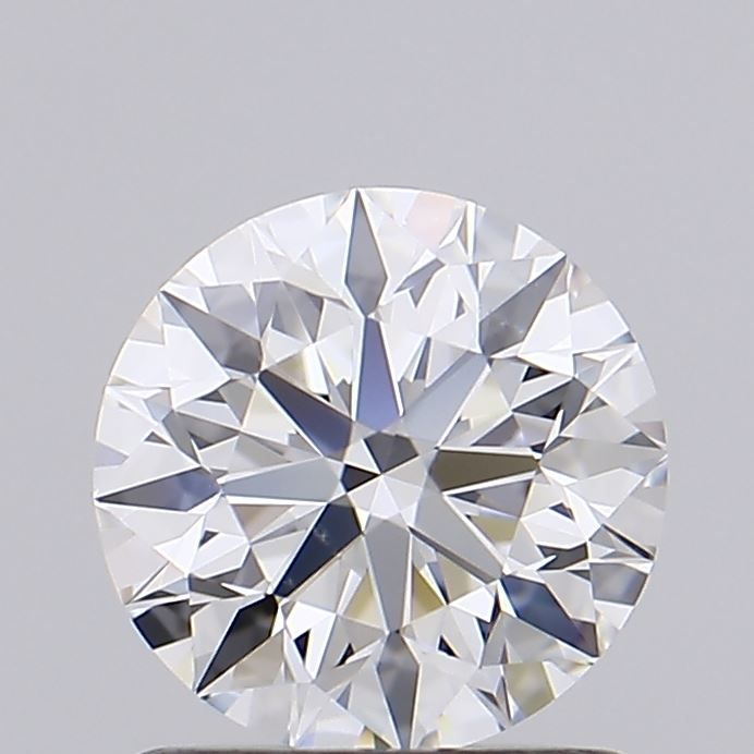 1.1 Carat Round Lab Diamond with  Cut Diamond in 14KT  view 1
