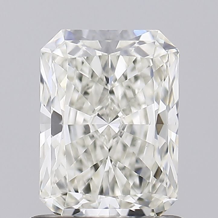 1.04 Carat Radiant Lab Diamond with  Cut Diamond in 14KT  view 1
