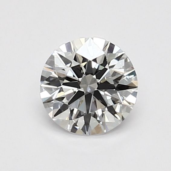 0.66 Carat Round Lab Diamond with  Cut Diamond in 14KT  view 1
