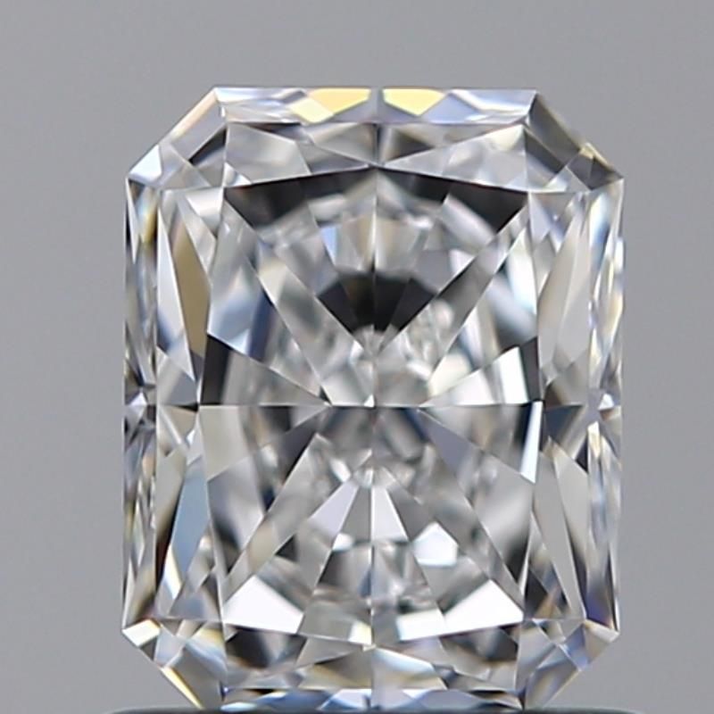 0.91 Carat Radiant Natural Diamond with  Cut Diamond in 14KT  view 1
