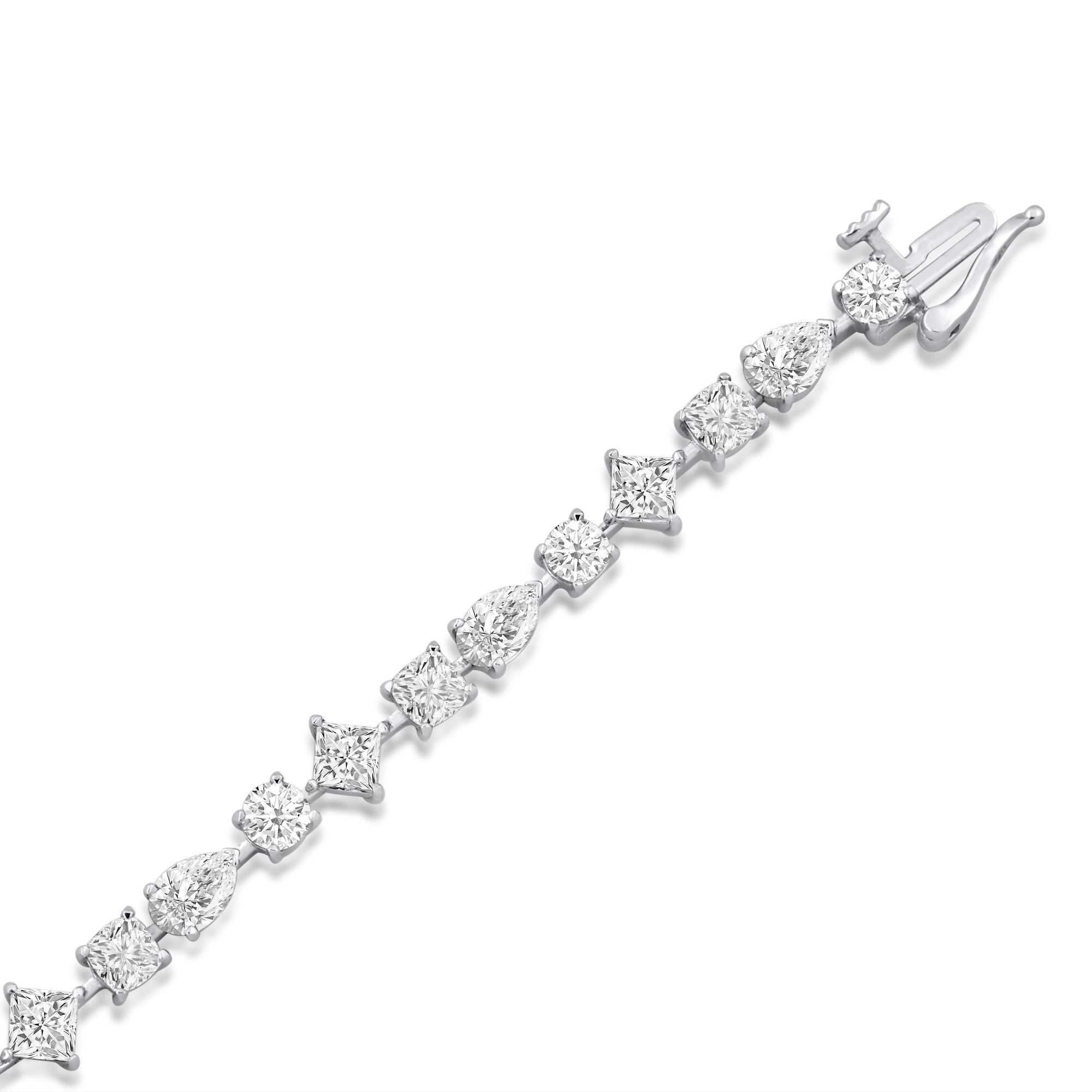 Joan 14K Gold Lab Grown Diamond Tennis Necklace | Gage Diamonds