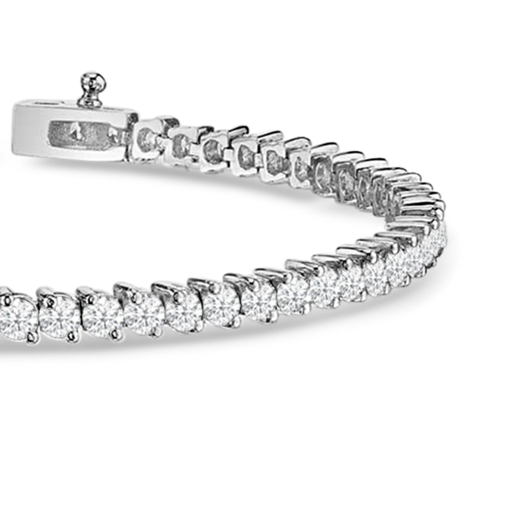 Diamond Tennis Bracelet Size Comparison With Prices! 5 Carat vs. 3 Ct, 10,  8, 7, 4, 2, 1 & Tutorial - YouTube