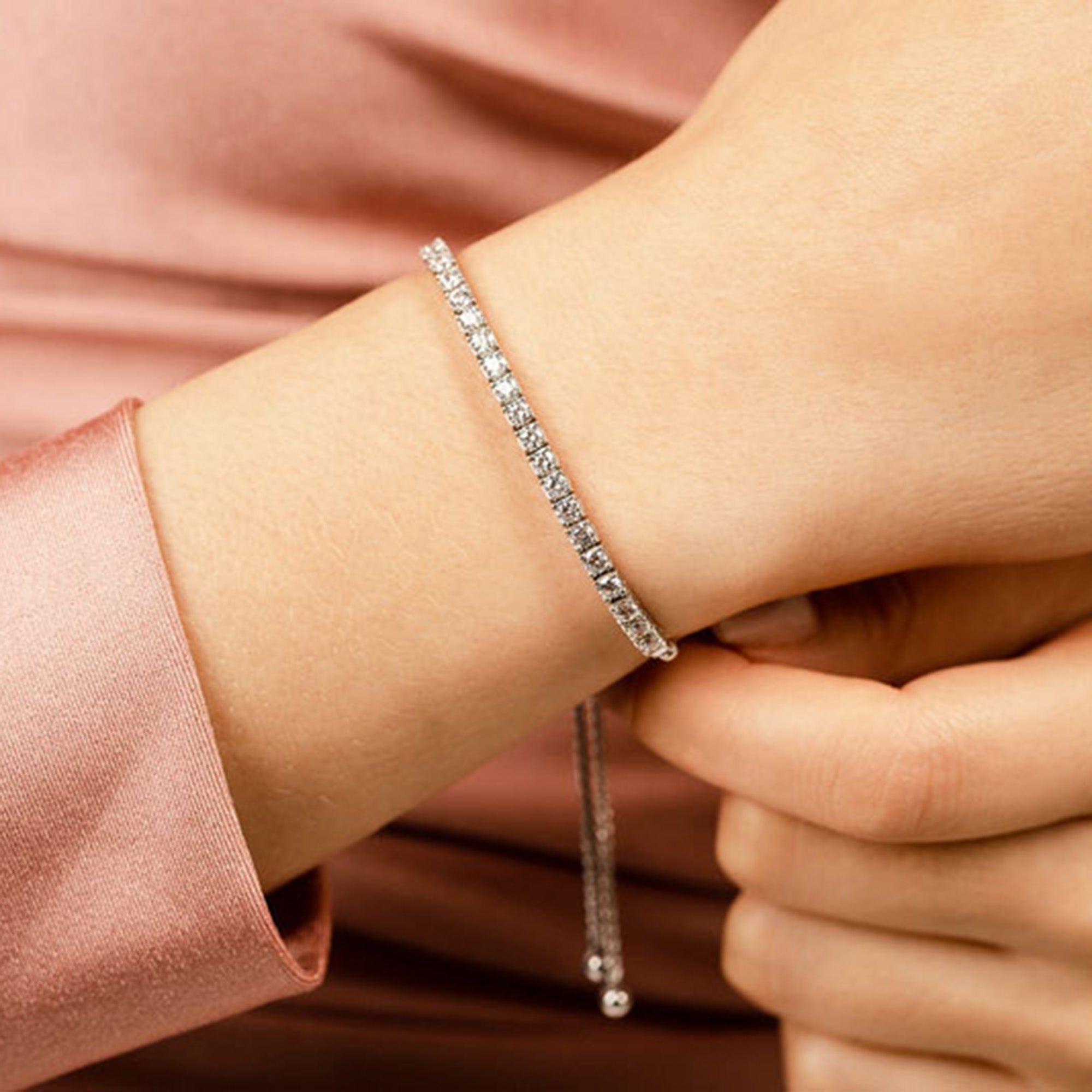 Diamond Bezel Tennis Bracelet – Five Star Jewelry Brokers