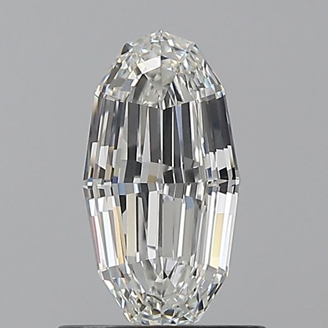 0.92 Carat Oval natural Diamond with  Cut Diamond in 14KT  view 1
