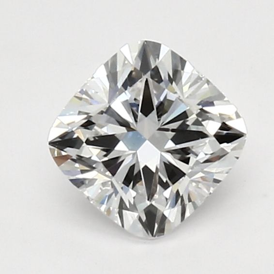 1.0 Carat Cushion Lab Diamond with  Cut Diamond in 14KT  view 1
