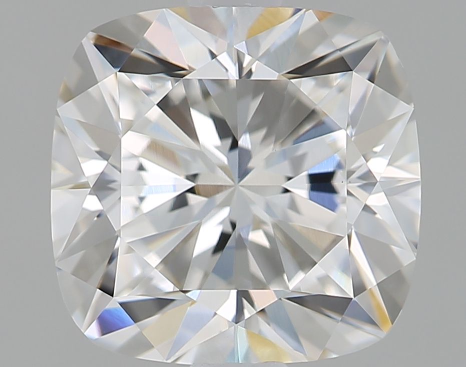 2.1 Carat Cushion Lab Diamond with  Cut Diamond in 14KT  view 1
