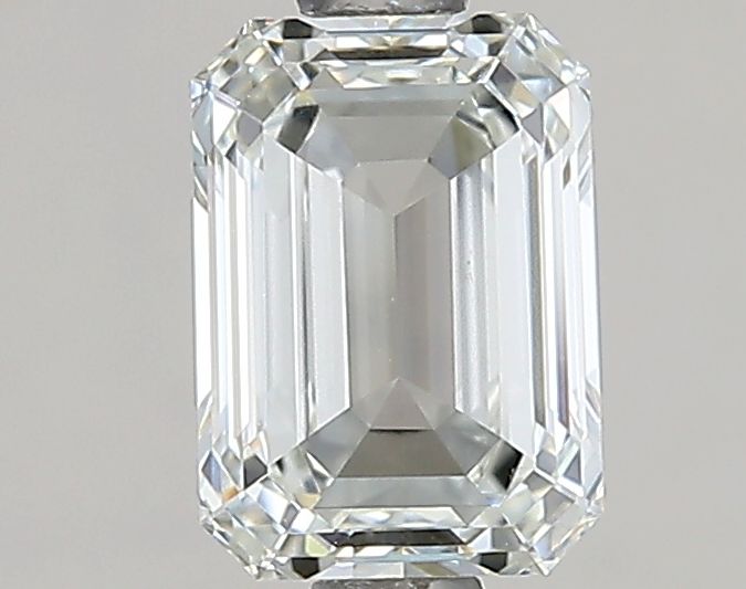 0.94 Carat Emerald Natural Diamond with  Cut Diamond in 14KT  view 1
