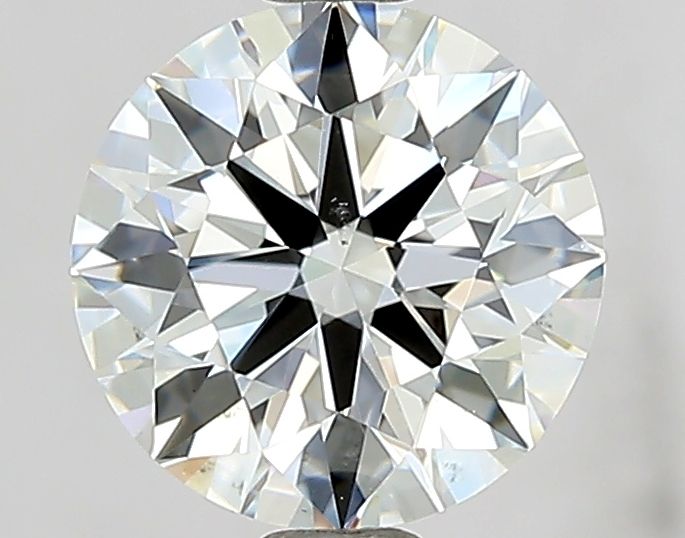 1.09 Carat Round Natural Diamond with  Cut Diamond in 14KT  view 1
