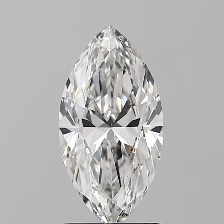 1.13 Carat Marquise Lab Diamond with  Cut Diamond in 14KT  view 1
