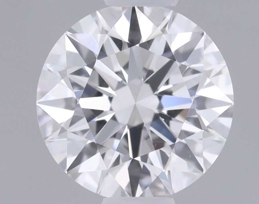 0.58 Carat Round Lab Diamond with  Cut Diamond in 14KT  view 1
