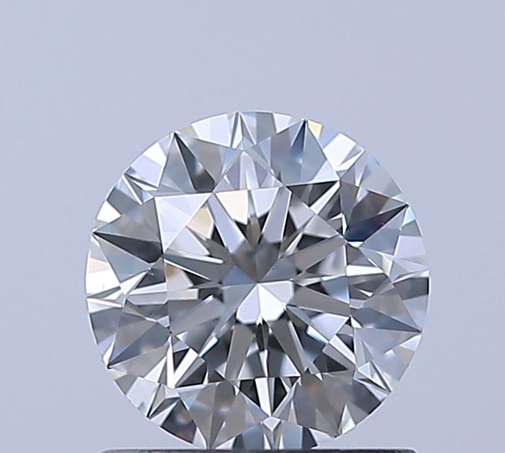 0.9 Carat Round Natural Diamond with  Cut Diamond in 14KT  view 1
