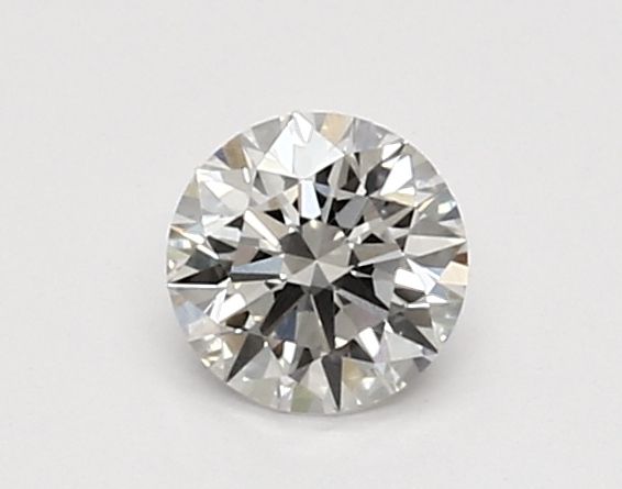 0.42 Carat Round Lab Diamond with  Cut Diamond in 14KT  view 1
