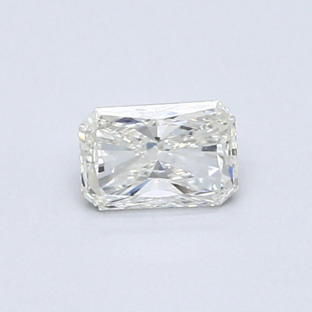 0.4 Carat Radiant Natural Diamond with  Cut Diamond in 14KT  view 1
