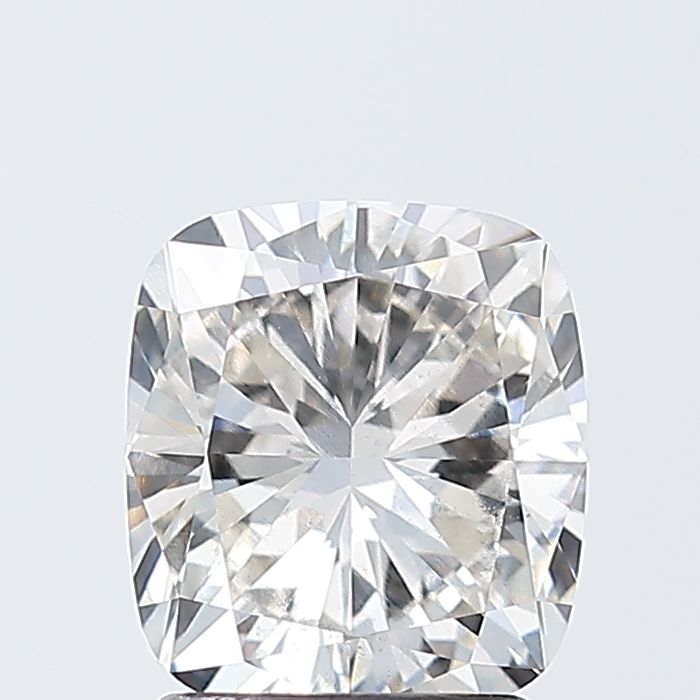 2.0 Carat Cushion Lab Diamond with  Cut Diamond in 14KT  view 1
