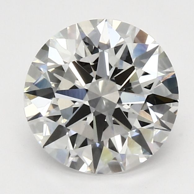 2.19 Carat Round Lab Diamond with  Cut Diamond in 14KT  view 1
