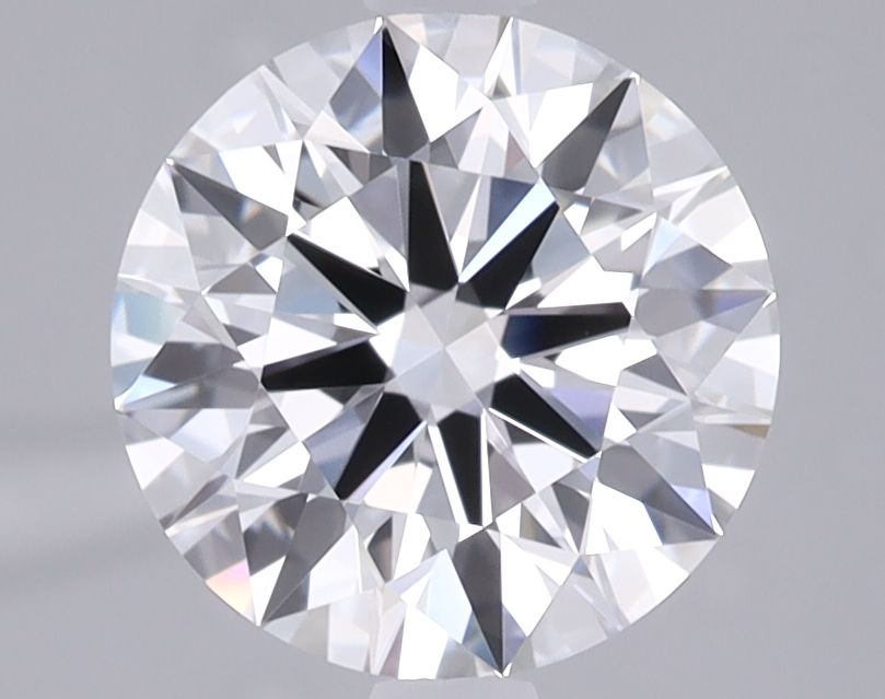2.04 Carat Round Lab Diamond with  Cut Diamond in 14KT  view 1
