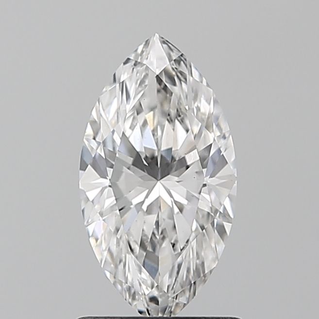 1.04 Carat Marquise Lab Diamond with  Cut Diamond in 14KT  view 1

