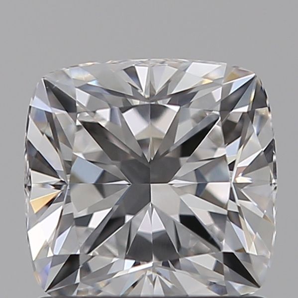 1.06 Carat Cushion Lab Diamond with  Cut Diamond in 14KT  view 1

