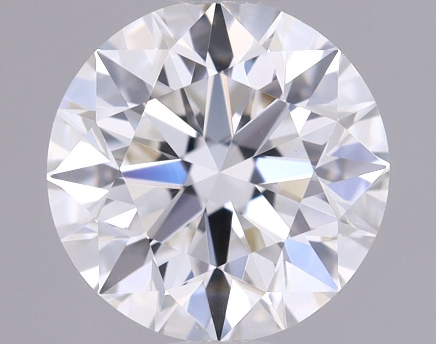 0.72 Carat Round Lab Diamond with  Cut Diamond in 14KT  view 1
