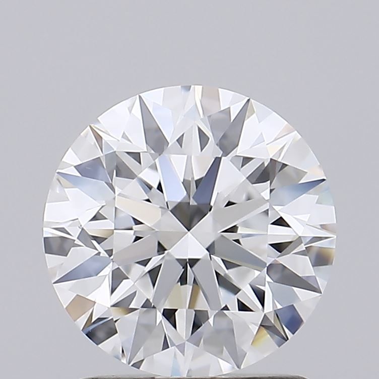 1.33 Carat Round Lab Diamond with  Cut Diamond in 14KT  view 1
