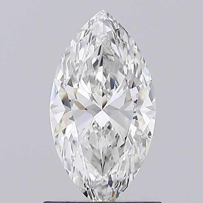 1.03 Carat Marquise Lab Diamond with  Cut Diamond in 14KT  view 1
