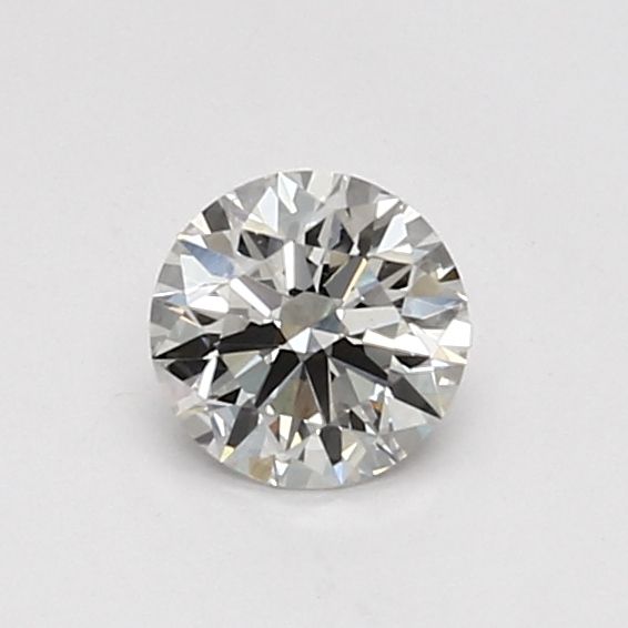 0.48 Carat Round Lab Diamond with  Cut Diamond in 14KT  view 1
