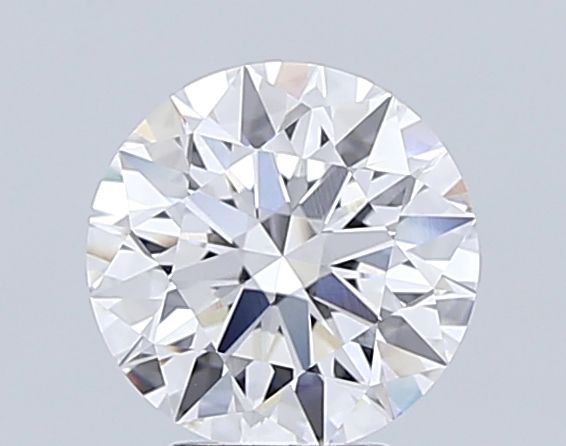 3.74 Carat Round Lab Diamond with  Cut Diamond in 14KT  view 1
